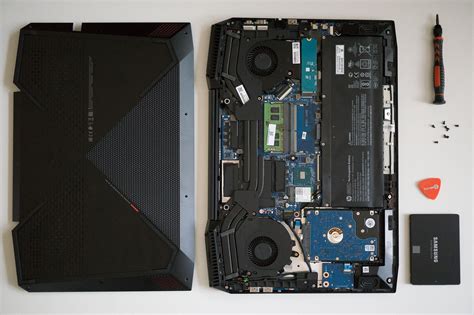 hp omen hard drive slots|How to upgrade the RAM, SSD and HDD in the HP Omen 15.